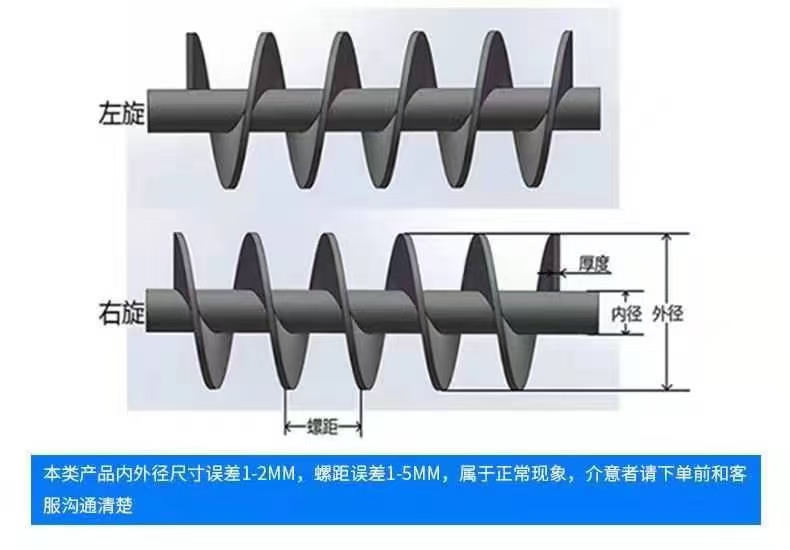 资阳市不锈钢螺旋叶片螺旋蛟龙叶片 - 一站式服务